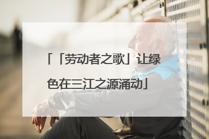 「劳动者之歌」让绿色在三江之源涌动