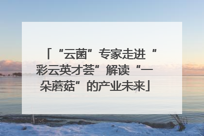 “云菌”专家走进“彩云英才荟”解读“一朵蘑菇”的产业未来