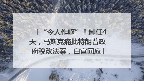 “令人作呕”！卸任4天，马斯克痛批特朗普政府税改法案，白宫回应