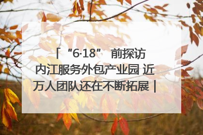 “6·18” 前探访内江服务外包产业园 近万人团队还在不断拓展｜内江东兴“红”在哪⑤