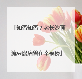 知否知否？老长沙顶流豆腐店曾在幸福桥