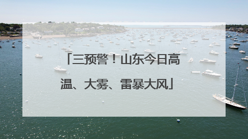 三预警！山东今日高温、大雾、雷暴大风