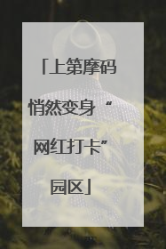 上第摩码悄然变身“网红打卡”园区