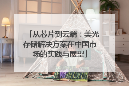 从芯片到云端：美光存储解决方案在中国市场的实践与展望
