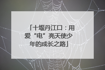 十堰丹江口：用爱“电”亮天使少年的成长之路