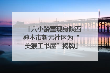 六小龄童现身陕西神木市新元社区为“美猴王书屋”揭牌