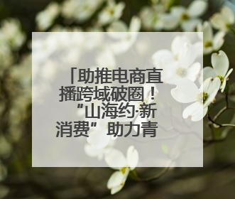 助推电商直播跨域破圈！“山海约·新消费”助力青岛提振消费活动启动