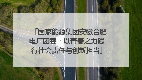 国家能源集团安徽合肥电厂团委：以青春之力践行社会责任与创新担当