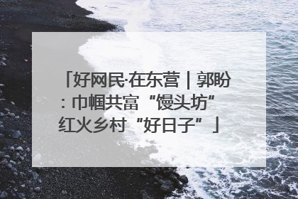 好网民·在东营｜郭盼：巾帼共富“馒头坊” 红火乡村“好日子”