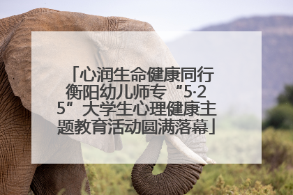 心润生命健康同行 衡阳幼儿师专“5·25”大学生心理健康主题教育活动圆满落幕