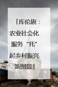库伦旗：农业社会化服务“托”起乡村振兴新图景