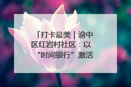 打卡最美｜渝中区红岩村社区：以“时间银行”激活垃圾分类新动能