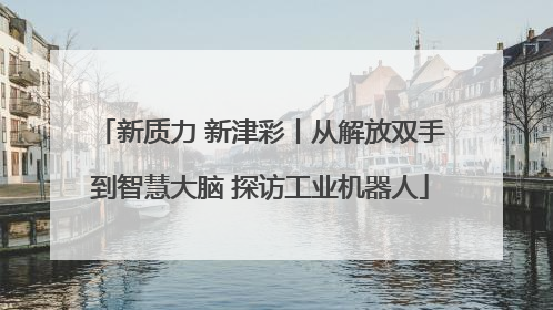 新质力 新津彩丨从解放双手到智慧大脑 探访工业机器人