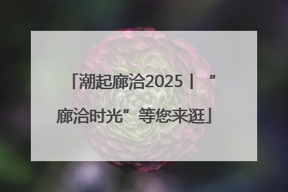 潮起廊洽2025丨“廊洽时光”等您来逛