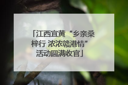 江西宜黄“乡亲桑梓行 浓浓赣港情”活动圆满收官