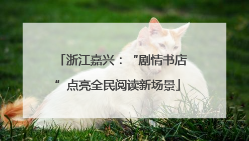 浙江嘉兴：“剧情书店”点亮全民阅读新场景