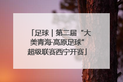 足球｜第二届“大美青海·高原足球”超级联赛西宁开赛