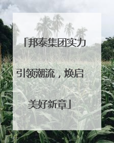 邦泰集团实力引领潮流，焕启美好新章