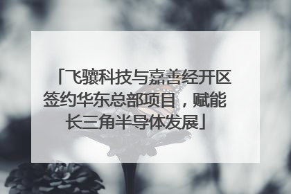 飞骧科技与嘉善经开区签约华东总部项目，赋能长三角半导体发展