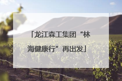 龙江森工集团“林海健康行”再出发