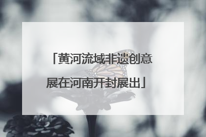 黄河流域非遗创意展在河南开封展出
